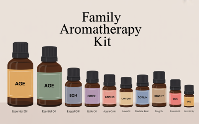 Comment constituer une trousse familiale d’aromathérapie