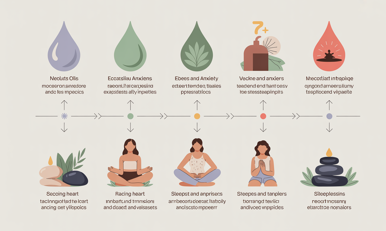 découvrez quelles huiles essentielles utiliser pour soulager le stress et l'anxiété naturellement, avec des conseils pour une utilisation efficace et sécurisée.